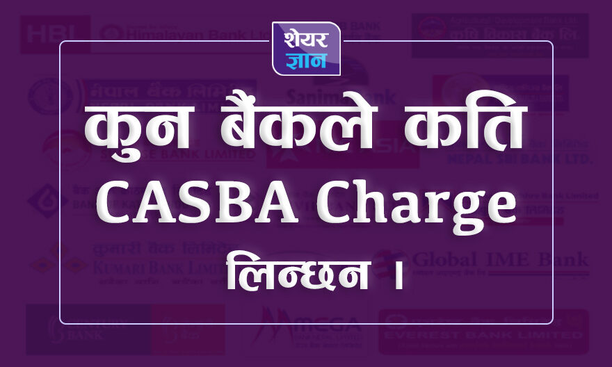 CASBA Charge of Nepali Banks